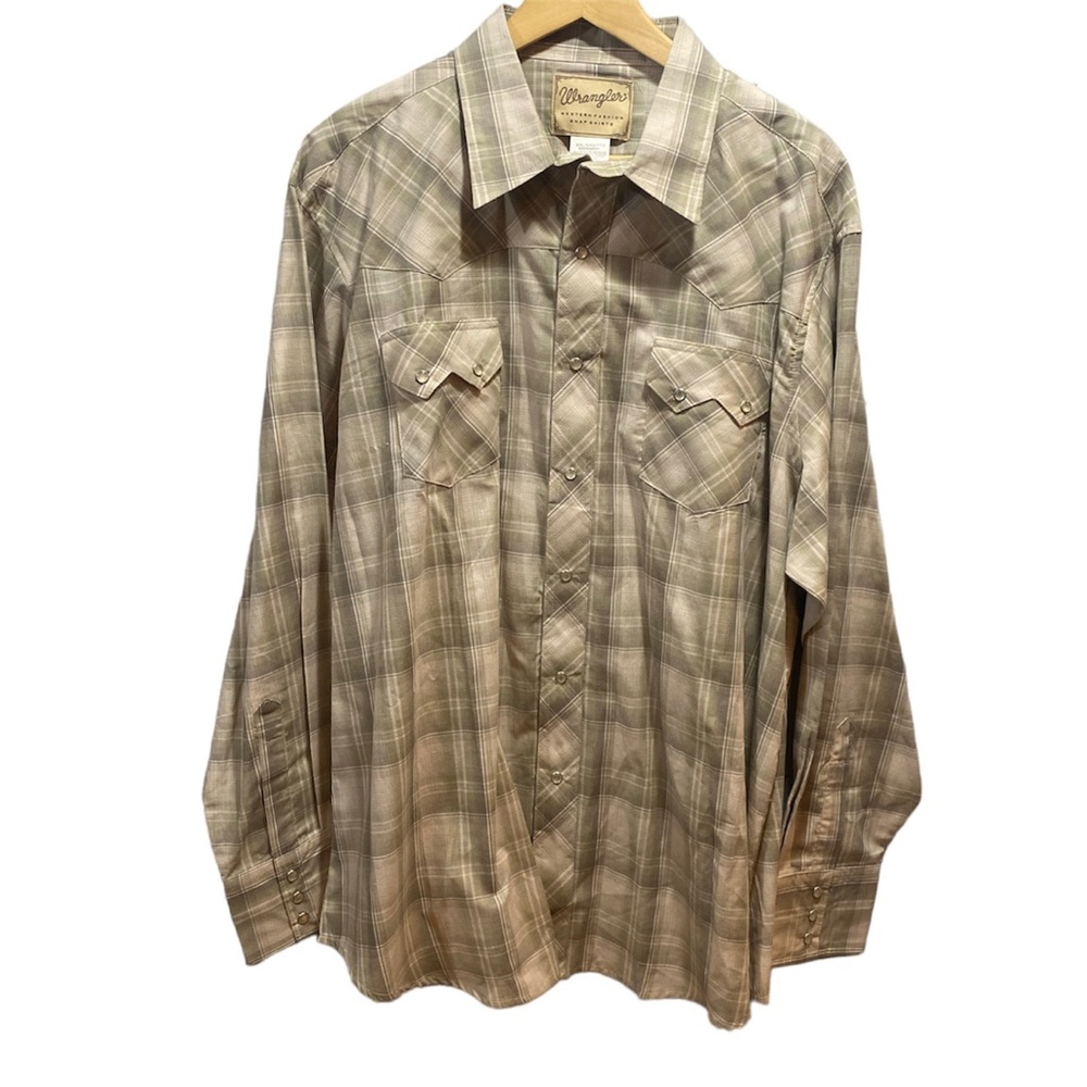 Wrangler‎ western fashion work shirt men’s size 2XL